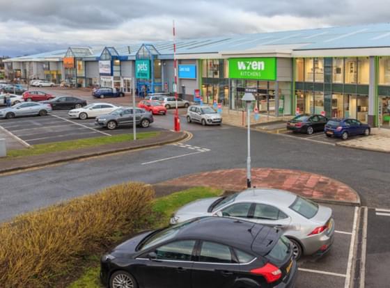 Greyhound Retail Park, Chester, UK Greyhound Retail Park, Chester, UK